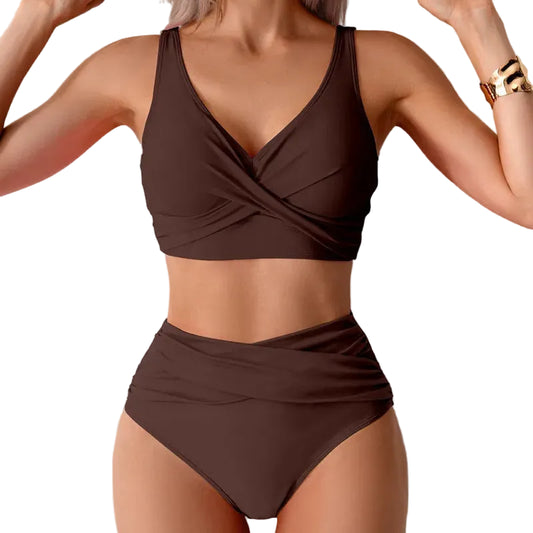 Ibiza Glow™ | Bikini Push Up de Cintura Alta