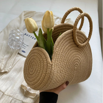 Luna Tejida™ | Bolso Artesanal de Hombro para Mujer